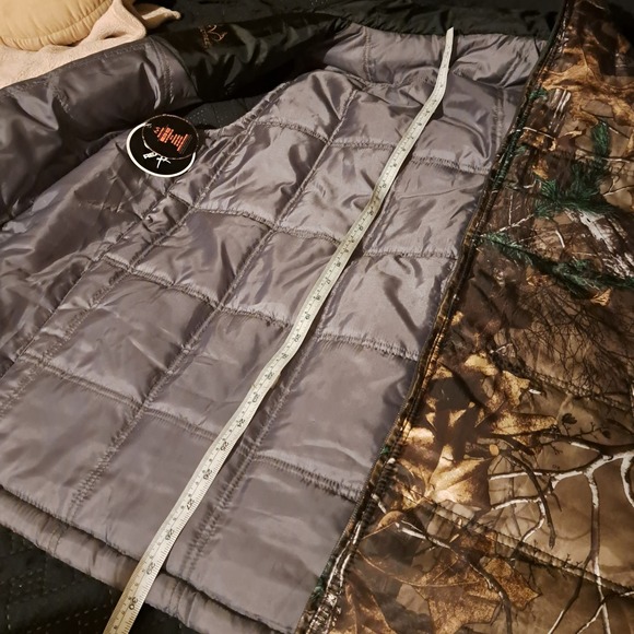 NWT- Men's REALTREE XL Reversible Edge XL Insulated Water Resistant - Picture 5 of 8